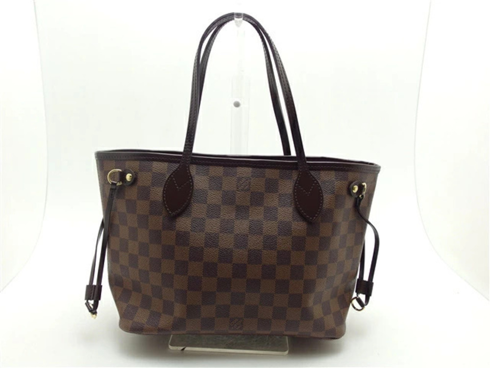 LOUIS VUITTON Neverfull Tote Bag Damier